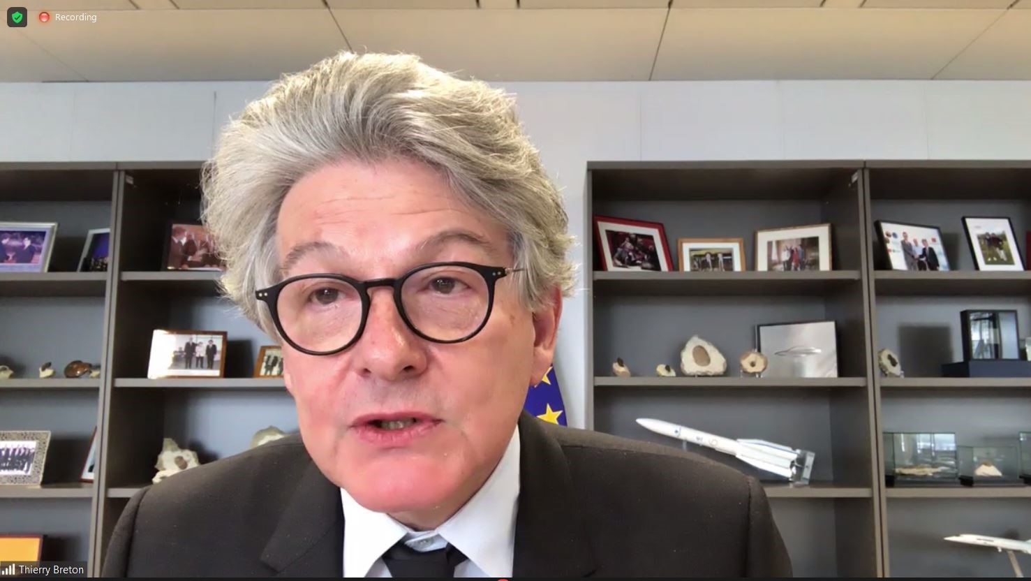 Commissioner Breton: “Together we can put European industry on a sustainable path”